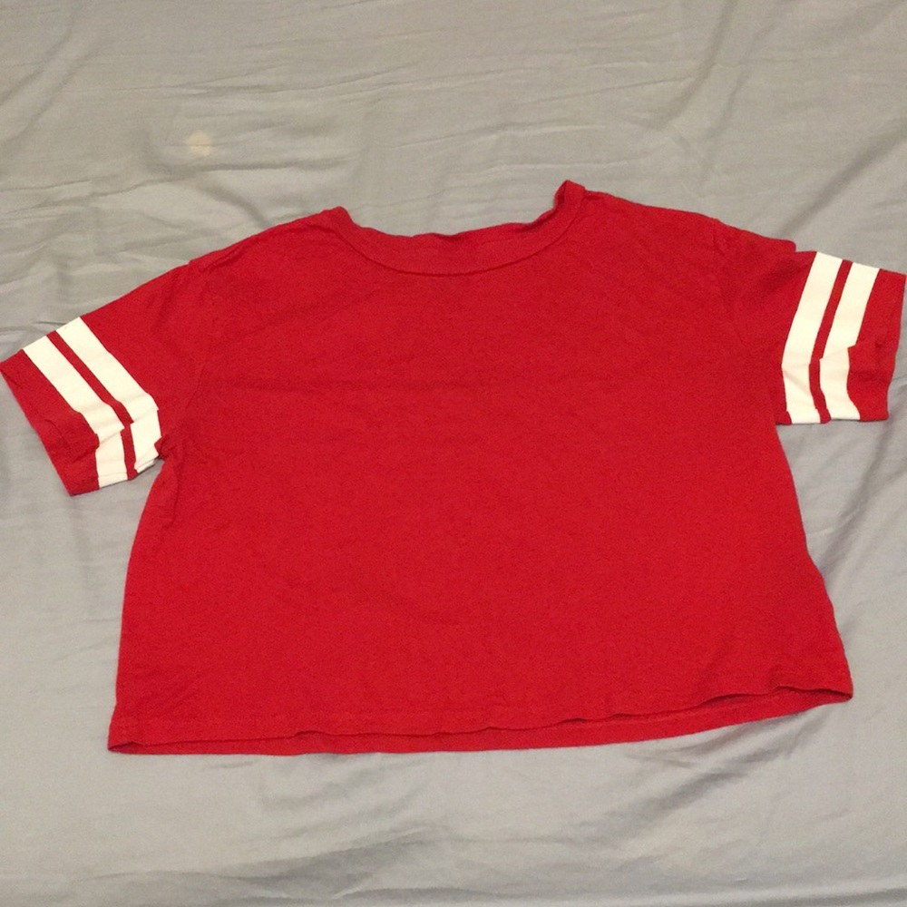 H&M Divided Boxy Crop Top
